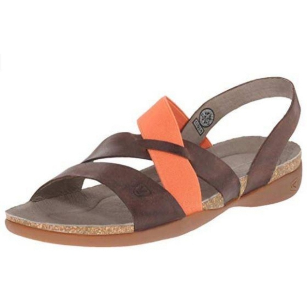 Keen Dynamic‎ Elastic Strap Leather Sandal 10